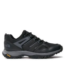 Trekkingi The North Face. Czarne buty trekkingowe męskie The North Face, bez wzorów, sportowe, bez obcasa, bez zapięcia. Za 599.99 zł.