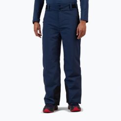 Spodnie narciarskie męskie Rossignol Strawpile Insulated Pant Dark Navy - XXL. Niebieskie spodnie narciarskie i snowboardowe męskie Rossignol, bez wzorów, narciarskie. Za 579.99 zł.