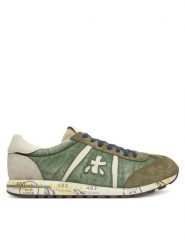 Premiata Sneakersy Lucy Var 7256 Zielony. Zielone buty sportowe na co dzień męskie Premiata, m, bez wzorów, z materiału, bez ramiączek, bez kaptura. Za 759.99 zł.