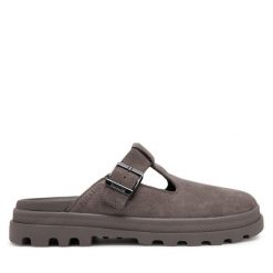 Klapki Palladium. Szare klapki i japonki męskie Palladium, bez wzorów. Za 399.99 zł.