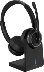 Słuchawki Deltaco HL-100 Wireless Stereo Headset on-ear, USB-dongle, charging stand / 1903274. Słuchawki bluetooth DELTACO. Za 192.68 zł.