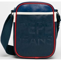 Pepe Jeans - Saszetka Oltra Game. Czarne saszetki męskie marki Pepe Jeans, w paski, z jeansu, casualowe. W wyprzedaży za 179.90 zł.