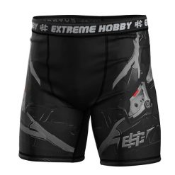 Spodenki Vale Tudo do MMA męskie EXTREME HOBBY IRON FORCE. Białe szorty sportowe męskie EXTREME HOBBY, bez wzorów, z elastanu, sportowe. Za 179.00 zł.