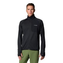Columbia Polar Triple Canyon Ii 2094963010. Czarne bluzy z polaru męskie Columbia, bez wzorów, z polaru, sportowe, bez ramiączek, bez kaptura. Za 298.99 zł.