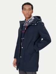 Marc O'Polo Parka 528 0022 71028 Granatowy Regular Fit. Niebieskie parki męskie Marc O'Polo, m, bez wzorów, z bawełny, bez kaptura. Za 1,289.00 zł.