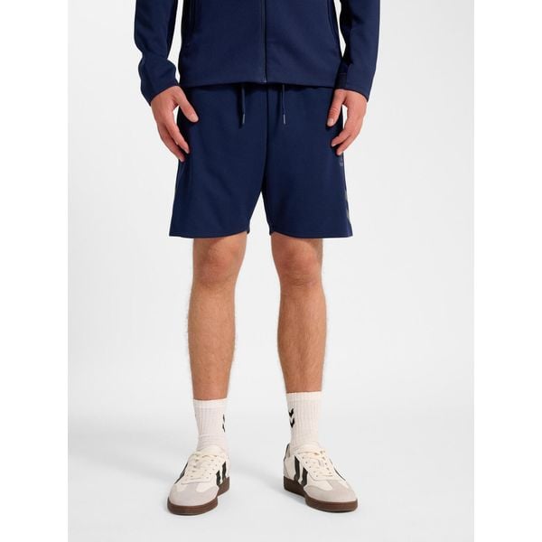 Szorty Hummel Cima 2.0. Niebieskie szorty sportowe męskie HUMMEL, bez wzorów, sportowe. Za 197.50 zł.