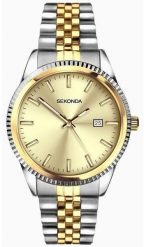 Zegarek męski Sekonda 30259 srebrny. Szare zegarki męskie Sekonda, srebrne. Za 317.00 zł.