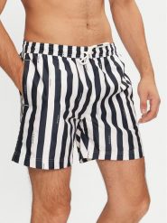 Boss Szorty kąpielowe Teo 50520545 Granatowy Regular Fit. Niebieskie kąpielówki męskie Boss, l, bez wzorów, z syntetyku. Za 219.99 zł.
