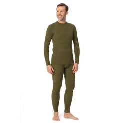 Legginsy trekkingowe męskie Tagart Greenland kalesony z wełny Merino. Zielone bielizna termoaktywna męska TAGART, m, bez wzorów, z wełny, bez ramiączek, trekkingowe. Za 269.00 zł.