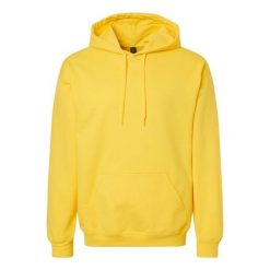Bluza Z Kapturem Dla Dorosłych Unisex Softstyle Midweight. Niebieskie bluzy nierozpinane męskie GILDAN, l, bez wzorów, bez ramiączek, z kapturem. Za 112.99 zł.
