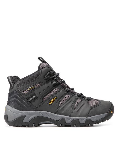 Keen Trekkingi Koven Mid Wp 1020210 Czarny. Czarne buty trekkingowe męskie Keen, bez wzorów, ze skóry, bez zapięcia, trekkingowe. Za 349.99 zł.