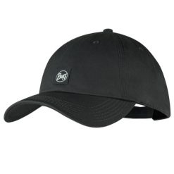Czapka z daszkiem dla dorosłych Buff Baseball Cap. Czarne czapki męskie Buff, bez wzorów, z bawełny, sportowe. W wyprzedaży za 97.44 zł.