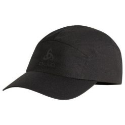 Czapka z daszkiem Odlo PERFORMANCE WATERPROOF. Czarne czapki męskie Odlo, bez wzorów, sportowe. Za 179.99 zł.