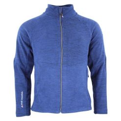 Polar Peak Mountain Croco. Niebieskie bluzy z polaru męskie Peak Mountain, bez wzorów, z polaru, wakacyjne, bez ramiączek, bez kaptura. W wyprzedaży za 207.00 zł.