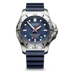 PROMOCJA ZEGAREK VICTORINOX SWISS ARMY I.N.O.X. Pro Dive 241734. Niebieskie zegarki męskie VICTORINOX, z kauczuku, szklane. W wyprzedaży za 1,780.00 zł.