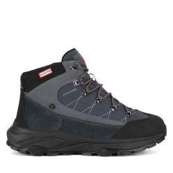 Trekkingi Hunter. Szare buty trekkingowe męskie Hunter, bez wzorów, bez zapięcia, trekkingowe. Za 399.99 zł.