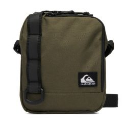 Saszetka Quiksilver. Zielone saszetki męskie Quiksilver, bez wzorów, małe. Za 99.99 zł.