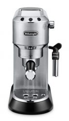 Ekspres kolbowy DeLonghi Dedica Style EC 685.M (1350W; kolor srebrny). Szare ekspresy kolbowe DeLonghi. Za 704.99 zł.