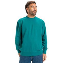 Bluza z okrągłym dekoltem dla Mężczyzn SALT WATER Niebieski. Zielone bluzy nierozpinane męskie Quiksilver, m, bez wzorów, z bawełny, casualowe, bez ramiączek, bez kaptura. Za 249.99 zł.