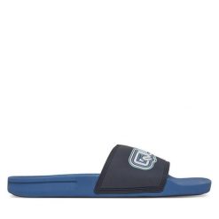 Klapki Quiksilver. Niebieskie klapki i japonki męskie Quiksilver, bez wzorów. Za 129.99 zł.