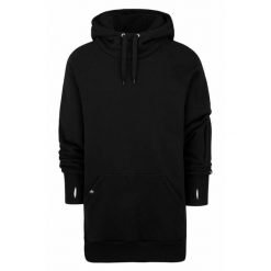 Bluza sportowa męska z kapturem Deep Trip Luzak. Czarne bluzy nierozpinane męskie DEEP TRIP, l, bez wzorów, z bawełny, casualowe, bez ramiączek, z kapturem. Za 379.00 zł.