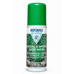 Środek czyszczący do butów sportowych Nikwax. Buty trekkingowe męskie Nikwax, bez wzorów, sportowe, bez obcasa, bez zapięcia. Za 50.94 zł.