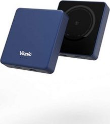 Powerbank Vinnic Vinnic MANA Magnetic Wireless Powerbank 8.000mAh, blue. Niebieskie powerbanki Vinnic. Za 64.06 zł.