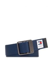 Tommy Jeans Pasek Męski Tjm Webbing 3.5 AM0AM12341 Granatowy. Niebieskie paski męskie Tommy Jeans, bez wzorów, z jeansu. Za 229.99 zł.