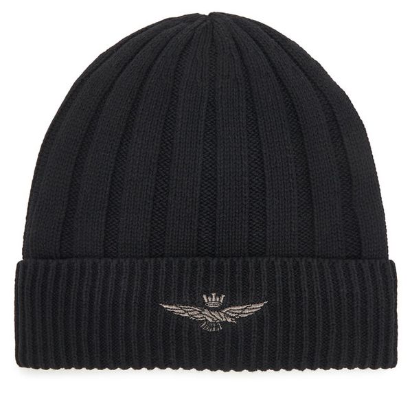 Czapka Aeronautica Militare. Czarne czapki męskie Aeronautica Militare, na zimę, bez wzorów. Za 169.99 zł.