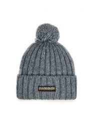 Napapijri Czapka NP0A4GKA Szary. Szare czapki męskie Napapijri, na zimę, bez wzorów, z syntetyku. Za 139.99 zł.