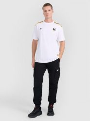 4F Spodnie casual cargo uniseks 4F x Drift Masters - czarne XL. Czarne spodnie na co dzień męskie 4f, bez wzorów, z bawełny, casualowe. Za 229.99 zł.
