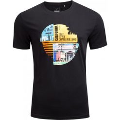 T-shirt męski TSM620 - głęboka czerń - Outhorn. T-shirty męskie Outhorn. Za 39.99 zł.