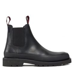 Sztyblety Paul Smith. Czarne sztyblety męskie Paul Smith, bez obcasa, bez zapięcia. Za 1,319.00 zł.