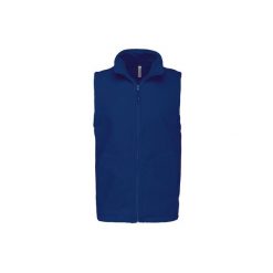 Polar bez rękawów Kariban Luca. Niebieskie bluzy z polaru męskie KARIBAN, m, bez wzorów, z polaru, bez ramiączek, bez kaptura. Za 165.00 zł.