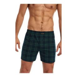 Cornette Bokserki męskie Comfort 002/82 zielono- granatowe r. L. Bokserki męskie marki Cornette. Za 36.78 zł.