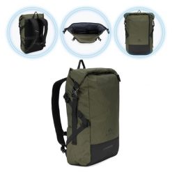 Plecak turystyczny KADVA Londer. Zielone plecaki męskie KADVA, bez wzorów. Za 94.99 zł.
