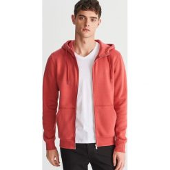 Rozpinana bluza z kapturem - Pomarańczo. Bluzy rozpinane męskie marki Reserved. Za 89.99 zł.