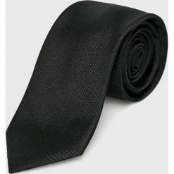 Tommy Hilfiger Tailored - Krawat. Czarne krawaty i muchy męskie Tommy Hilfiger Tailored. Za 199.90 zł.