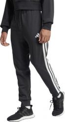 Spodnie męskie adidas Essential 3-Stripes French Terry czarne JD1881 2XL. Czarne długie spodnie sportowe męskie ADIDAS, bez wzorów. Za 331.31 zł.