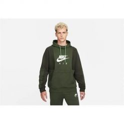 Bluza sportowa męska Nike Air Nsw Brushed-back. Bluzy nierozpinane męskie Nike, m, bez wzorów, z kapturem. Za 329.00 zł.