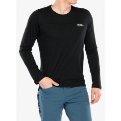 Bluza rowerowa męska Mons Royale Diversion Merino Bike Jersey Long Sleeve. Czarne bluzy nierozpinane męskie Mons Royale, m, bez wzorów, z jersey, bez ramiączek, bez kaptura. Za 424.99 zł.