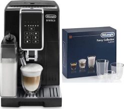 Ekspres ciśnieniowy DeLonghi Dinamica ECAM 350.50.B + 6 szklanek termicznych. Ekspresy ciśnieniowe DeLonghi. Za 1,977.00 zł.