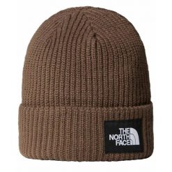 Czapka zimowa The North Face SALTY LINED BEANIE NF0A8CGZ1OI. Brązowe czapki męskie The North Face, na zimę, bez wzorów. W wyprzedaży za 129.00 zł.