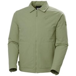 Kurtka wodoodporna Helly Hansen Escape Ins. Zielone kurtki męskie Helly Hansen, m, bez wzorów, bez ramiączek, bez kaptura. Za 628.00 zł.