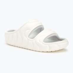 Klapki Crocs Classic Cozzzy Overpuff Sandal. Białe klapki i japonki męskie Crocs, bez wzorów. Za 229.99 zł.