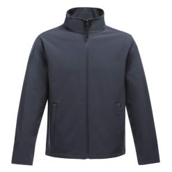 Męski Softshell Ablaze. Niebieskie kurtki softshell męskie Regatta, m, bez wzorów, z softshellu, bez kaptura, trekkingowe. Za 117.99 zł.