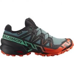 Buty do biegania męskie Salomon Speedcross 6 Gtx. Niebieskie buty do biegania męskie Salomon, bez wzorów, z materiału, bez zapięcia, do biegania, salomon speedcross. Za 691.00 zł.