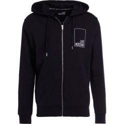 Love Moschino ZIPPED HOODIE Bluza z kapturem black. Bluzy nierozpinane męskie marki Love Moschino. W wyprzedaży za 755.30 zł.