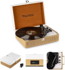 Gramofon w walizce RP119 Audizio złoty one size. Żółte gramofony Audizio. Za 347.00 zł.