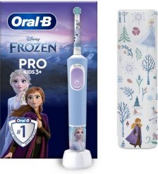 Szczoteczka Oral-B Szczoteczka rotacyjna Oral-B Pro Kids 3 Frozen + Etui. Szczoteczki elektryczne ORAL-B. Za 312.51 zł.